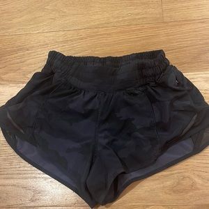 Super cute black camo shorts 2” size 4!